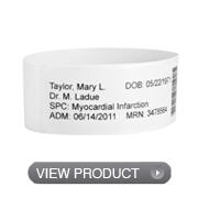 Tyvek® Adult Label Shield Wristband